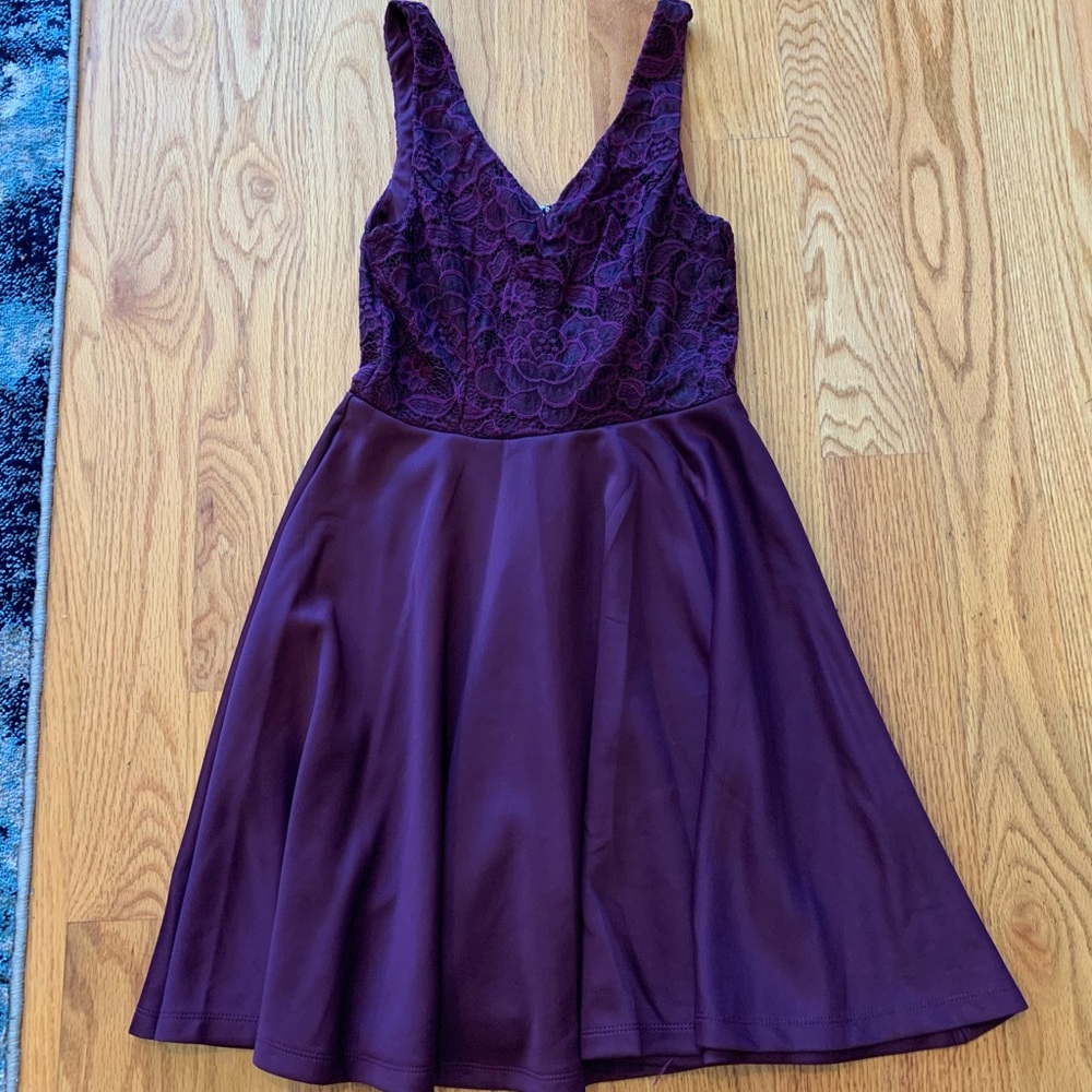 Francesca’s Dark Purple Dress - Size S